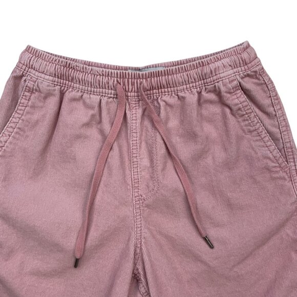 Cotton On Mens Easy Short Corduroy XS Pink Pull On Drawstring Pockets Beach - Picture 6 of 11